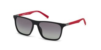 Timberland TB9198 Polarized 02D Mens Sunglasses Black Size 58