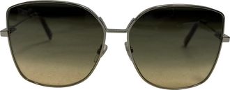 Givenchy Pre-owned Womens GV7184/G/S Square-Framed Sunglasses in Silver Metal - One Size
