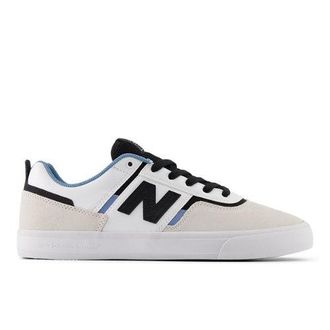 New Balance Hombre NB Numeric Jamie Foy 306 en Gris/Blanco, Gamuza/Malla, Talla 40.5