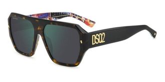 Dsquared2 D2 0128/S 2VM/MT Mens Sunglasses Size 58