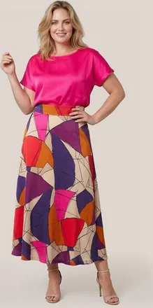 Mart Visser Martha Top Roze Maxi