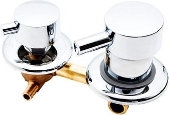 OEM Grifo Mezclador De 1 Pieza Para Cabina De Ducha, Salida De 3 V&iacute;as, Rosca/entrada De 12,5 Cm, Para Cabina De Ducha O Ba&ntilde;o De Vapor