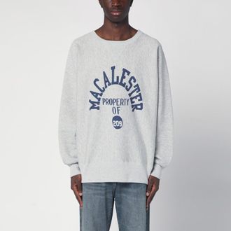 Champion Grey sweatshirt True to Archive Reverse Weave