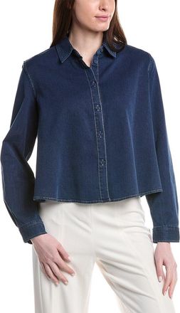 Max Studio Pique Swing Blouse