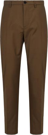Department Five Chino Broek met Zakken en Wol - Heren - Chinos - Groen - W33 - Wol - Broeken