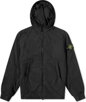 Stone Island Composite Polartec Hooded Jacket Black 751541928-V0029