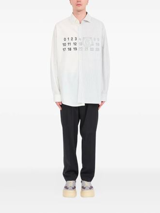 Maison Margiela asymmetric shirt - White