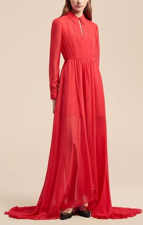Rebecca Taylor Habanero Chiffon Gown