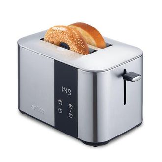 Salton Stainless Steel Digital Countdown Toaster 2 Slice in Silver at Nordstrom