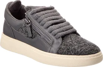 Giuseppe Zanotti GZ/94 Wool & Leather Sneaker