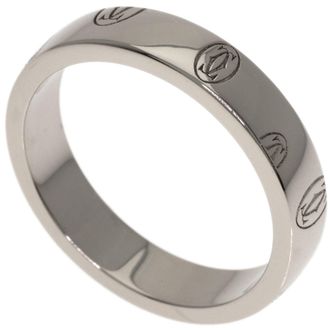 Cartier White Gold White Gold (18K) Band Ring (Pre-Owned)