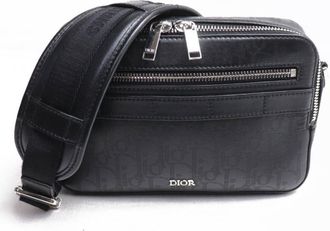 Dior Black Leather Shoulder Bag (Pre-Owned)