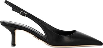 Rodo Leren slingback pumps - Zwart