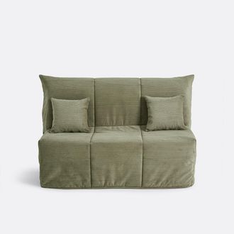 La Redoute Interieurs Slaapbank BZ, 10 cm schuim, ribfluweel, AVA