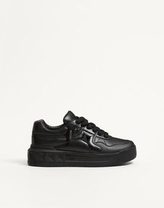 Valentino Garavani Sneaker Low-Top One Stud Xl In Nappa Uomo NERO 40.5