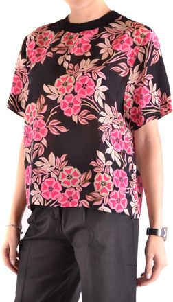 Msgm Tshirt Short Sleeves Fuchsia