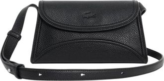 Lacoste Everyday Club Flap Schoudertas - Dames - Schoudertassen - Zwart - ONE Size - Tassen