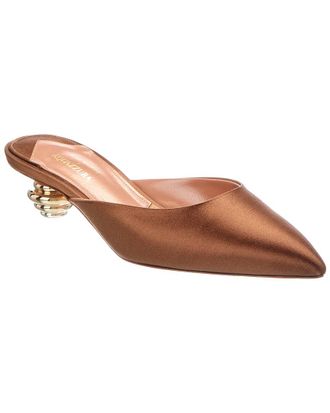 Aquazzura Alex 35 Jewel Satin Mule