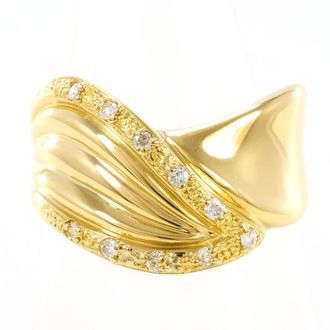 C&A Yellow Gold Yellow Gold (18K) Band Ring (Pre-Owned)