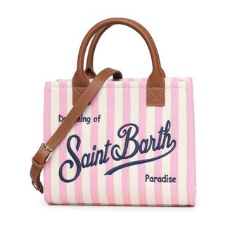 MC2 Saint Barth Shoulder Bag - female - MC2 Saint Barth - Shopping Bags - Pink - ONE SIZE - Bags