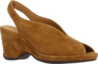 L'Amour Des Pieds Odetta Slingback Wedge in Coffee at Nordstrom, Size 7.5