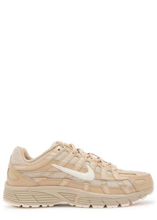 Nike P-6000 Panelled Mesh Sneakers - Beige - 37.5 (IT37.5 / UK4.5)