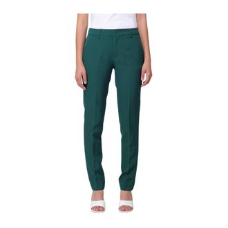 Liu Jo Slim-fit Trousers, female, Green, 2XS, Straight Leg Trousers