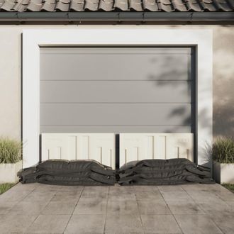 vidaXL Sacos De Arena 100 Unidades Hdpe Verde Oscuro 103x25 Cm Vidaxl