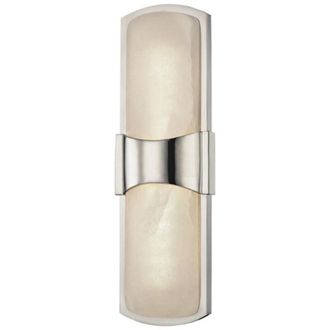 Hudson Valley Lighting Hudson Valley Lighting - Valencia Aplique De Pared Led N&iacute;quel Pulido, Alabastro, 3000k