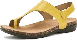 Dansko Reece Womens Sandals Lemonade : EU 41 (US Womens 10.5-11) Regular, Leather/Suede
