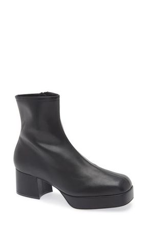 Jeffrey Campbell Capacity Platform Bootie in Black at Nordstrom, Size 9