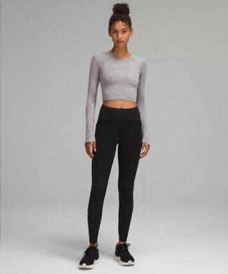 lululemon Cold Weather High-Rise Running Tight 28 In Black