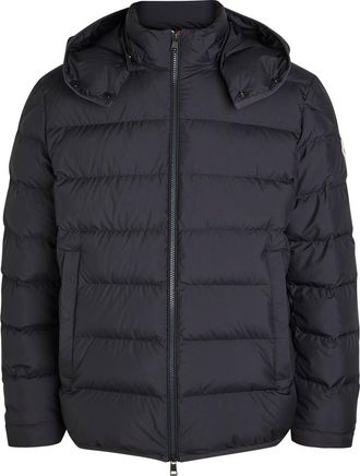 Moncler Montbrocq Quilted Hooded Shell Jacket - Navy - 6 (UK46 / Xxxl)