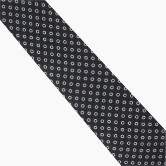 Dunhill Mens Dunhill Tie - Black - Size: ONE size