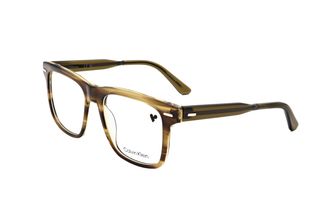 Calvin Klein Mens Striped Olive 55mm Opticals