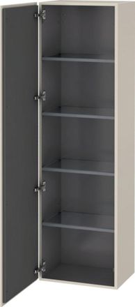 Duravit Duravit - L-cube Armario Alto, Anchura 500mm, Profundidad 363mm, 1
