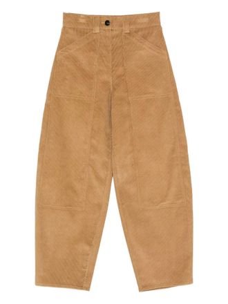 Co Pantaloni con tasche applicate - Marrone