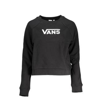 Vans Zwarte Dames Rits Sweater Lange Mouw - Dames - Sweatshirts - Zwart - XS - Hoodies & sweatvesten