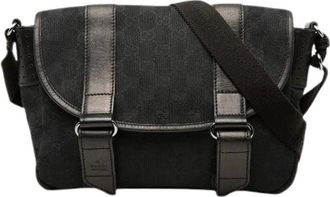 Gucci Pre-owned Borsa a Spalla in Tela GG - - Pre-owned - Donna - Nero - ONE SIZE
