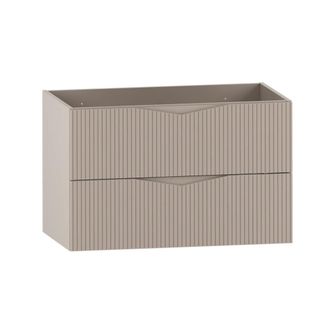 Petits Meubles Mueble bajo lavabo 80cm paneles de melamina y mdf cachemira