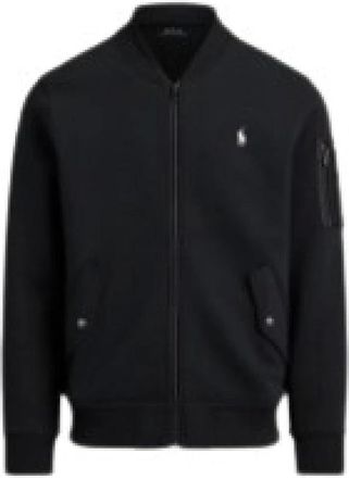 Polo Ralph Lauren Hoodies & sweatvesten, Heren, Zwart, XL, Double-Knit Full-Zip Hoodie