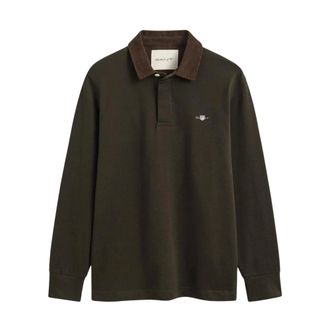 GANT Heavy Rugger - - Tops - Uomo - Verde - M