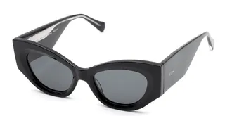 Saraghina ELETTRA 550KL Womens Sunglasses Black Size 50