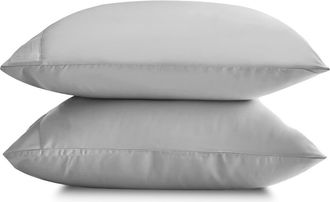 Sijo Set of 2 Sateen Pillowcases in Dove at Nordstrom, Size Standard