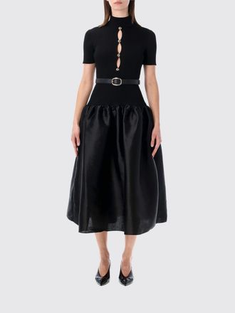 Self Portrait Abito midi Self-Portrait in misto viscosa