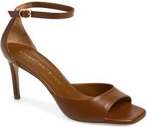 Stuart Weitzman Nudistia 75 Sandal in Briddle Brown at Nordstrom Rack, Size 5.5