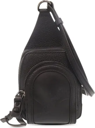 Christian Louboutin Pre-owned Christian Louboutin Mini Grained Calfskin Loubifunk Crossbody Ladies 4B8L135SFKLI386R