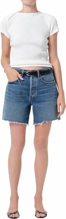 Citizens Of Humanity Womens Marlow Long Short In Amaretto