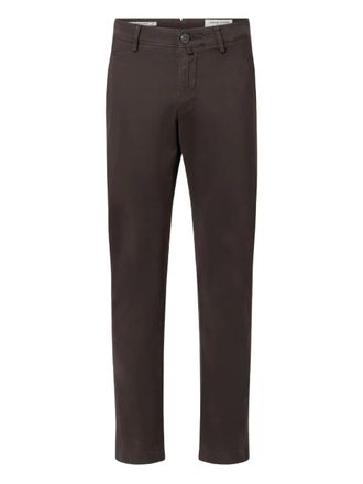 Jacob Cohen button-fly trousers - men - Cotton - 32 - Brown