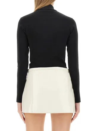 Courr&egrave;ges Logo Viscose FSC Sweater - Multicolor